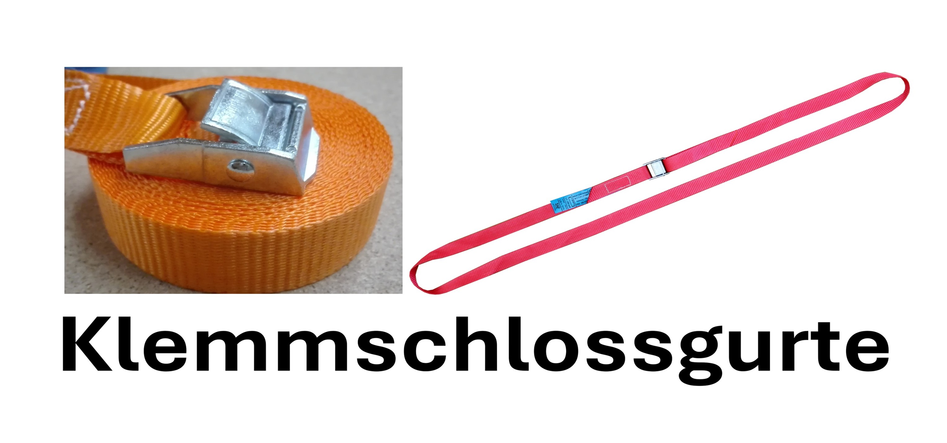 klemmschlossgurte