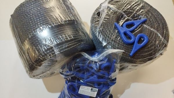 Bündelset-PP-Seil u. Knoti - Doppelpack 1 Ster